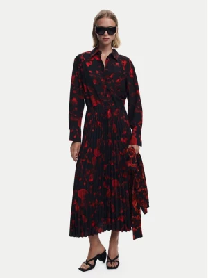 Obrázek produktu Desigual Košilové šaty Plisado 25WWVW16 Červená Regular Fit
