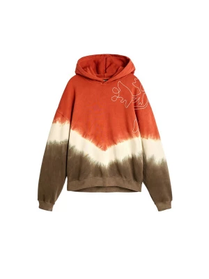 Obrázek produktu Desigual Mikina béžová / olivová / oranžově červená