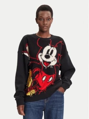Obrázek produktu Desigual Mikina Hello Mickey 25WWSK14 Černá Regular Fit