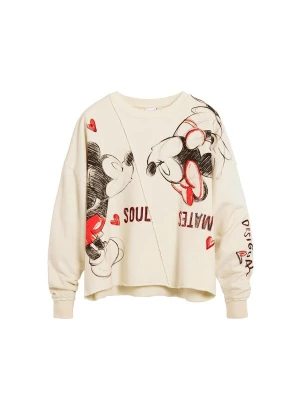 Obrázek produktu Desigual Mikina 'Mickey and Minnie Mouse™' béžová / červená / černá