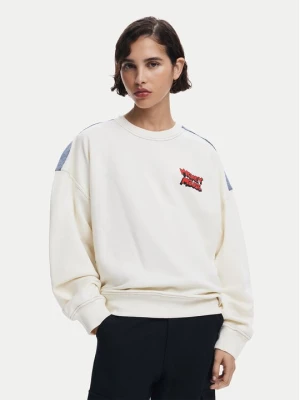 Obrázek produktu Desigual Mikina Mickey Mouse 25SWSK39 Écru Regular Fit Krémová