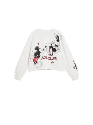 Obrázek produktu Desigual Mikina 'Mickey Mouse™ Kiss' černá / bílá