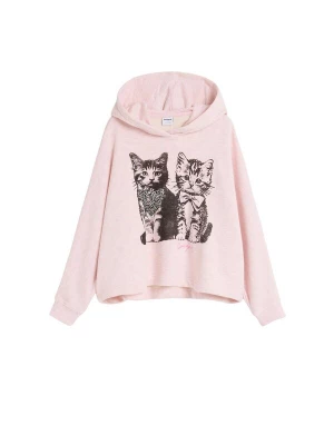 Obrázek produktu Desigual Mikina světle růžová / černá