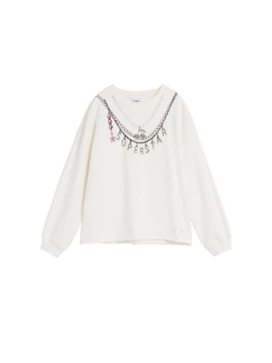 Obrázek produktu Desigual Mikina zlatá / pink / černá / bílá