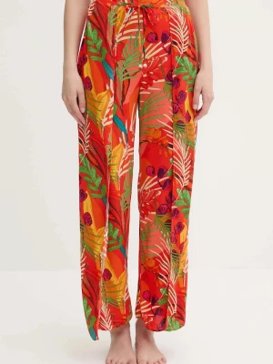 Obrázek produktu Desigual Plážové kalhoty Desigual BAHAMAS PANT oranžová