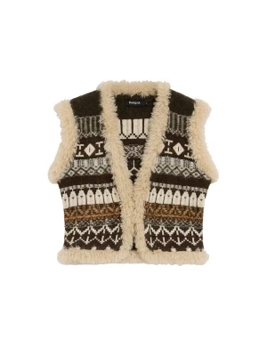 Obrázek produktu Desigual Pletená vesta mix barev / černá