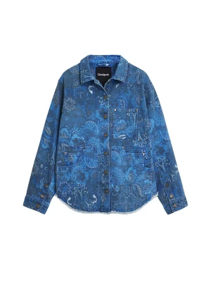 Obrázek produktu Desigual Přechodná bunda modrý melír
