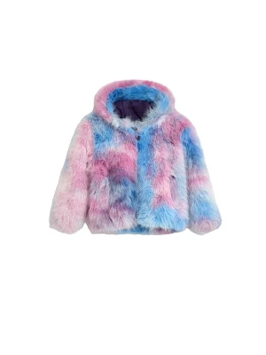 Obrázek produktu Desigual Přechodná bunda světlemodrá / světle fialová / růžová