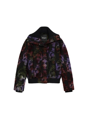 Obrázek produktu Desigual Přechodná bunda zelená / fialová / černá