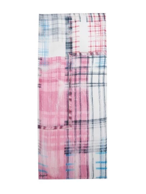 Obrázek produktu Desigual Šála modrá / šedá / pitaya / bílá