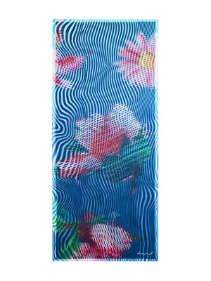 Obrázek produktu Desigual Šátek modrá / žlutá / zelená / růžová