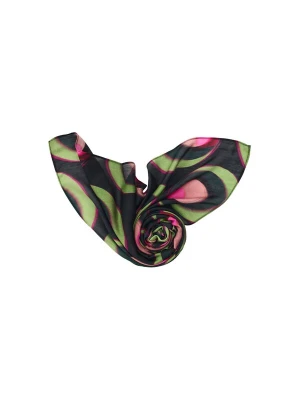 Obrázek produktu Desigual Šátek trávově zelená / růže / černá
