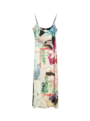 Obrázek produktu Desigual Šaty béžová / modrá / magenta / černá