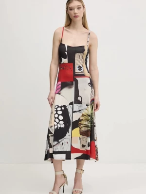Obrázek produktu Desigual Šaty Desigual NEWSPAPER COLL černá