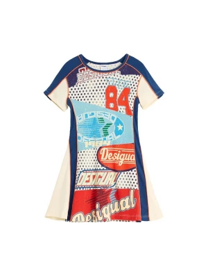 Obrázek produktu Desigual Šaty námořnická modř / červená / bílá