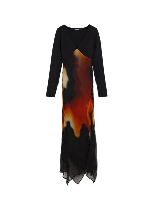 Obrázek produktu Desigual Šaty oranžová / černá