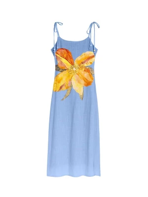 Obrázek produktu Desigual Šaty světlemodrá / žlutá / oranžová