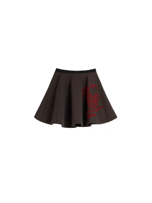 Obrázek produktu Desigual Sukně červená / černý melír