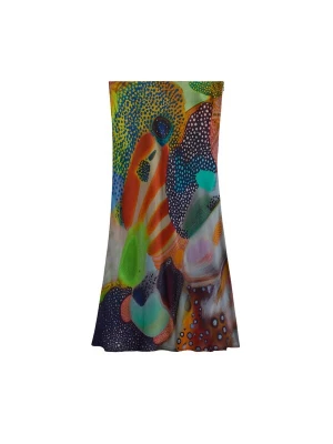Obrázek produktu Desigual Sukně marine modrá / zelená / oranžová / černá
