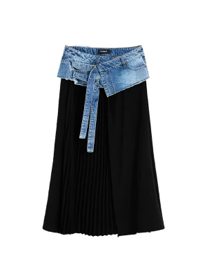 Obrázek produktu Desigual Sukně modrá / černá