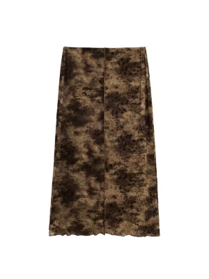 Obrázek produktu Desigual Sukně mokka / tmavě hnědá / černá