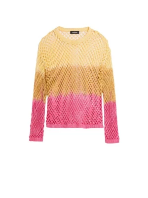 Obrázek produktu Desigual Svetr hnědá / žlutá / pink