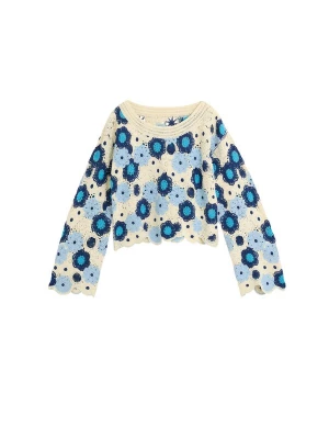 Obrázek produktu Desigual Svetr modrá / nebeská modř / offwhite
