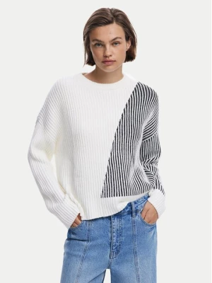 Obrázek produktu Desigual Svetr Nome 25WWJF26 Bílá Regular Fit