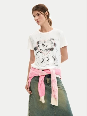 Obrázek produktu Desigual T-Shirt Core Mickey 26SWTK42 Bílá Regular Fit