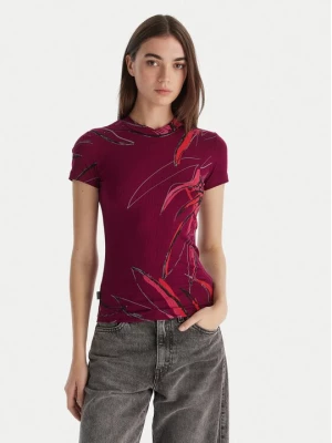 Obrázek produktu Desigual T-Shirt Lala 25WWTK16 Bordó Regular Fit