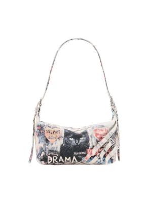 Obrázek produktu Desigual Taška přes rameno pudrová / černá