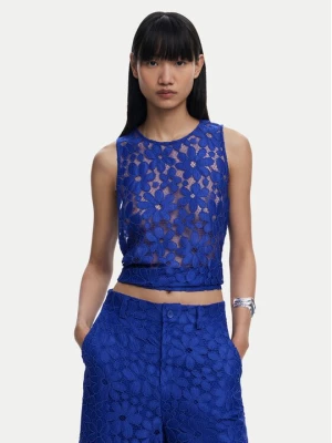 Obrázek produktu Desigual Top Tanatos 25SWBW25 Modrá Slim Fit