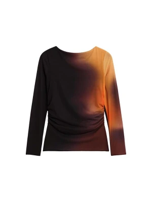 Obrázek produktu Desigual Tričko čokoládová / oranžová / černá
