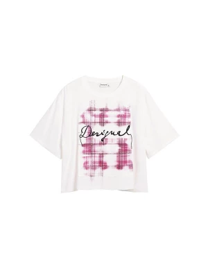 Obrázek produktu Desigual Tričko fialová / černá / bílá