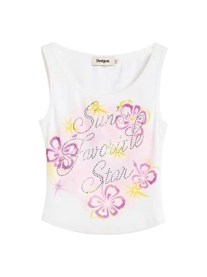 Obrázek produktu Desigual Tričko fialová / pink / bílá