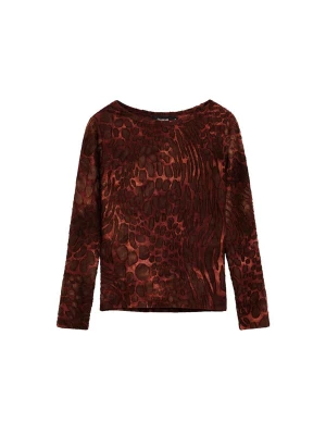 Obrázek produktu Desigual Tričko hnědá / oranžová / humrová