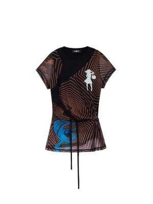 Obrázek produktu Desigual Tričko mix barev / černá