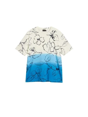 Obrázek produktu Desigual Tričko modrá / černá / bílá