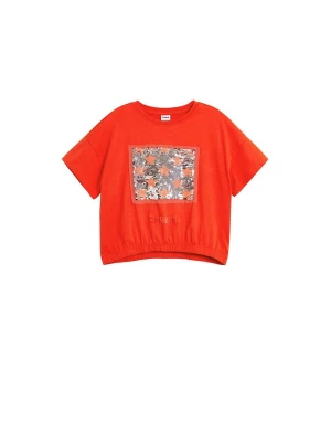 Obrázek produktu Desigual Tričko 'Sequin' růžová / červená / stříbrná