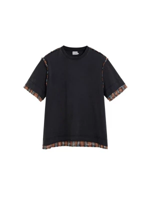 Obrázek produktu Desigual Tričko světlemodrá / koňaková / černá
