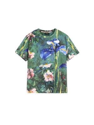 Obrázek produktu Desigual Tričko světlemodrá / zelená / pudrová / černá