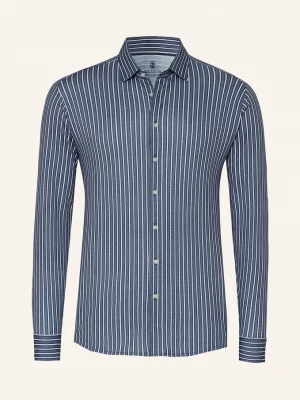 Obrázek produktu Desoto Jerseyová Košile Slim Fit modrá / tmavě modrá / bílá