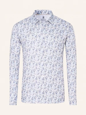 Obrázek produktu Desoto Košile Z Džersejové Tkaniny Slim Fit krémová / hnědá / modrá