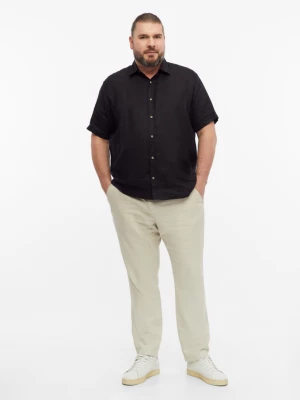 Obrázek produktu Detroit: kalhoty ze lněné směsi, střih Relaxed Fit s.Oliver béžová