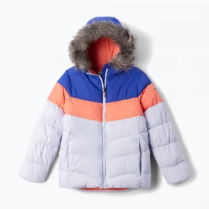 Obrázek produktu Dětská lyžařská bunda Columbia Arctic Blast III snowdrift / hot coral / clematis blue