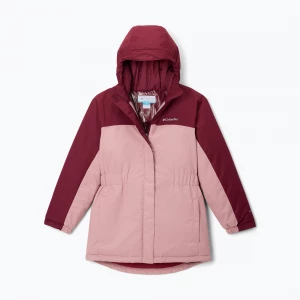 Obrázek produktu Dětská lyžařská bunda Columbia Hikebound II Long Insulated eraser pink / rich wine