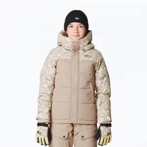 Obrázek produktu Dětská lyžařská bunda Picture Olyvera textury print / roebuck Béžová