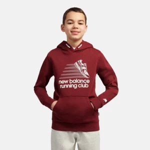 Obrázek produktu Dětská mikina New Balance LAKB0347MHB – bordó