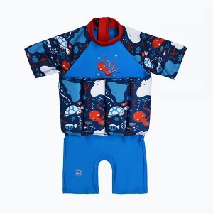 Obrázek produktu Dětská plavecká kombinéza Splash About Sleeved Floatsuit sea life Modrá