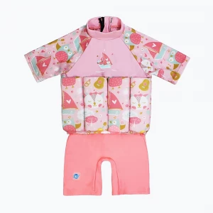 Obrázek produktu Dětská plavecká kombinéza Splash About Sleeved Floatsuit went to sea Růžová